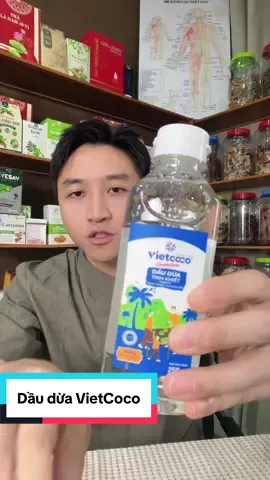 Dầu dừa tinh khiết Organic #tuanlanhmanh #daudua #vietcoco 