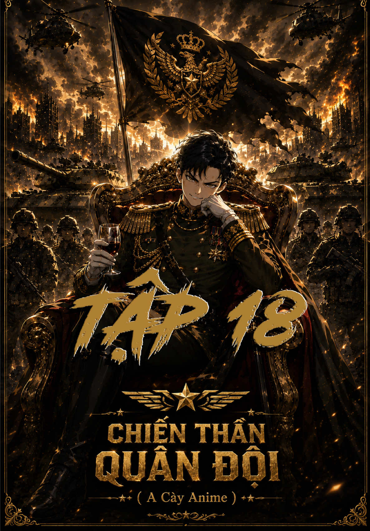 CHIẾN THẦN QUÂN ĐỘI | Tập 18 #truyenaudio #truyentrungquoc #viral #quandoi #anime 