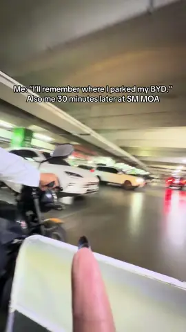 POV: You forgot where you parked your BYD at SM MOA and now it’s a treasure hunt. 😆 #fyp 