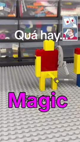 Quá hay... Tôi vẫn chưa tin thứ này có thể chuyển động... #vuikhoecoich #lego