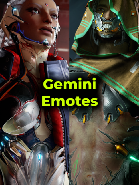 Vena’s bloodlust or Ryoku’s stoicism? Channel whichever you prefer with their Gemini Emotes, available with the Jade Shadows: Constellations Gemini Collection on June 17. #Warframe #warframecommunity #foryoupage #warframetiktok #fyp