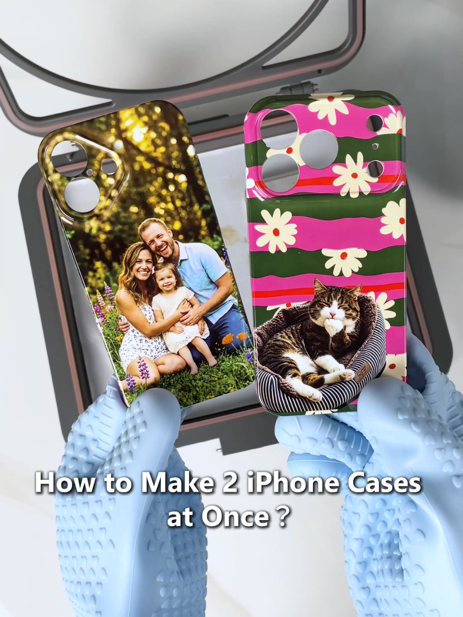 How to Sublimate 2 iPhone Cases at the Same Time Using a 25L Sublimation Oven & 3D Vacuum Tray？ #phonecaseheatmachine #customphonecase #sublimationoven #3dvacuumsublimationheatpress #sublimationprinting 