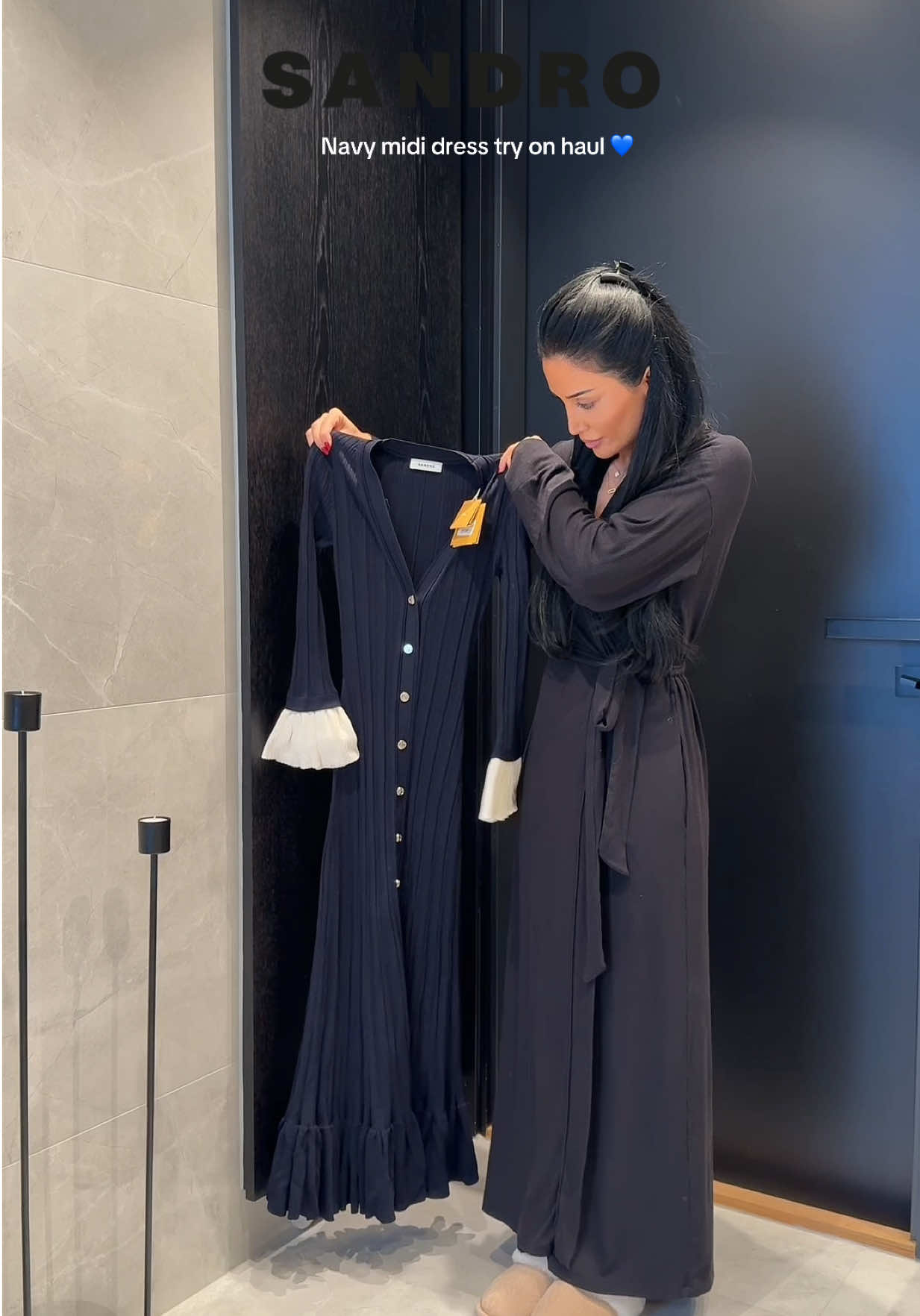 Nothing beats this dress from Sandro 💙