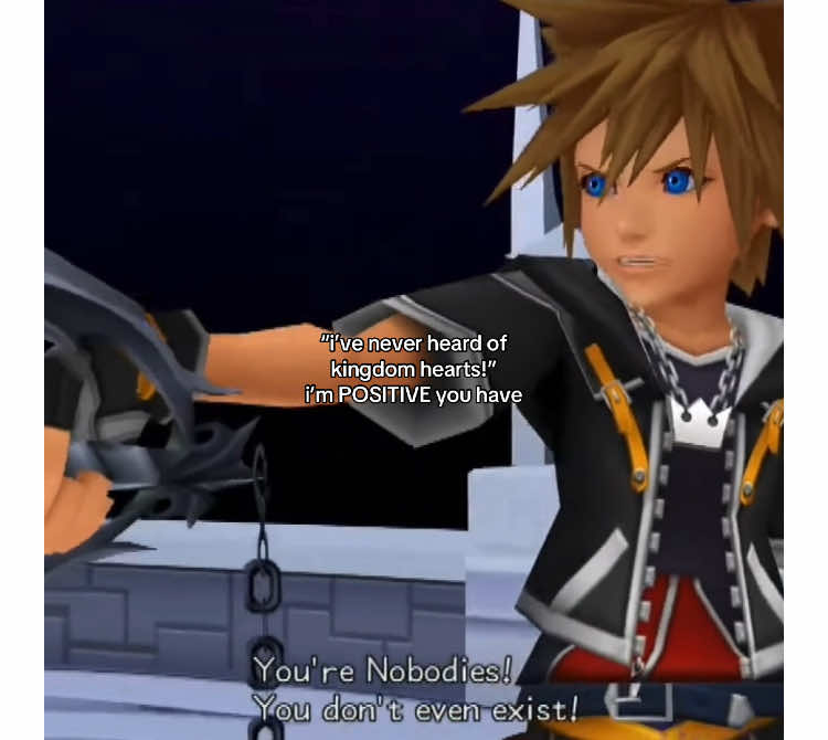 Hearing the first one while playing KH2 caught me so off guard #odetari #kingdomhearts #kh #relatable #fyp 