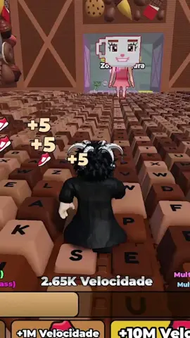 NOOB NO JOGO DE CORRER NO TECLADO#roblox #fyp #games 