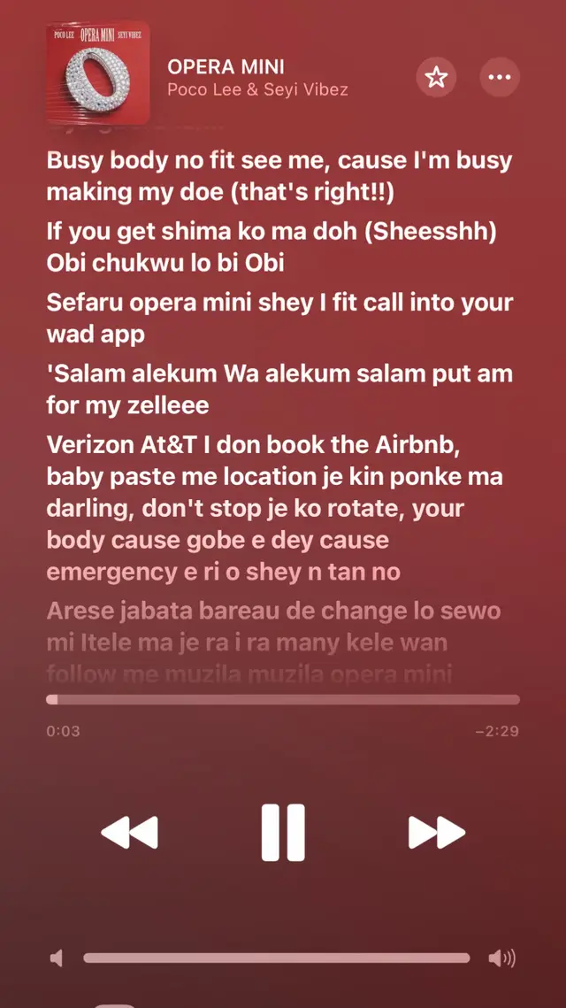 Pocolee and Seyi vibez new song is set to hit the chart 📊 