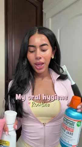 My daily teeth routine @Crest @Philips Sonicare @purgumco @Lumineux @TheraBreath @ListerineOfficial #oralhygiene #teethwhitening #teethcare #oralhealth #bigsisteradvice 