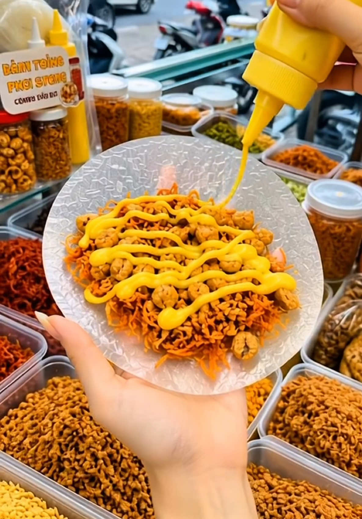 Bánh tráng phơi sương combo siêu bơ#banhtrangphoisuong #banhtrangphoisuongtigerfood #taphoanhao #creatorsearchinsights 
