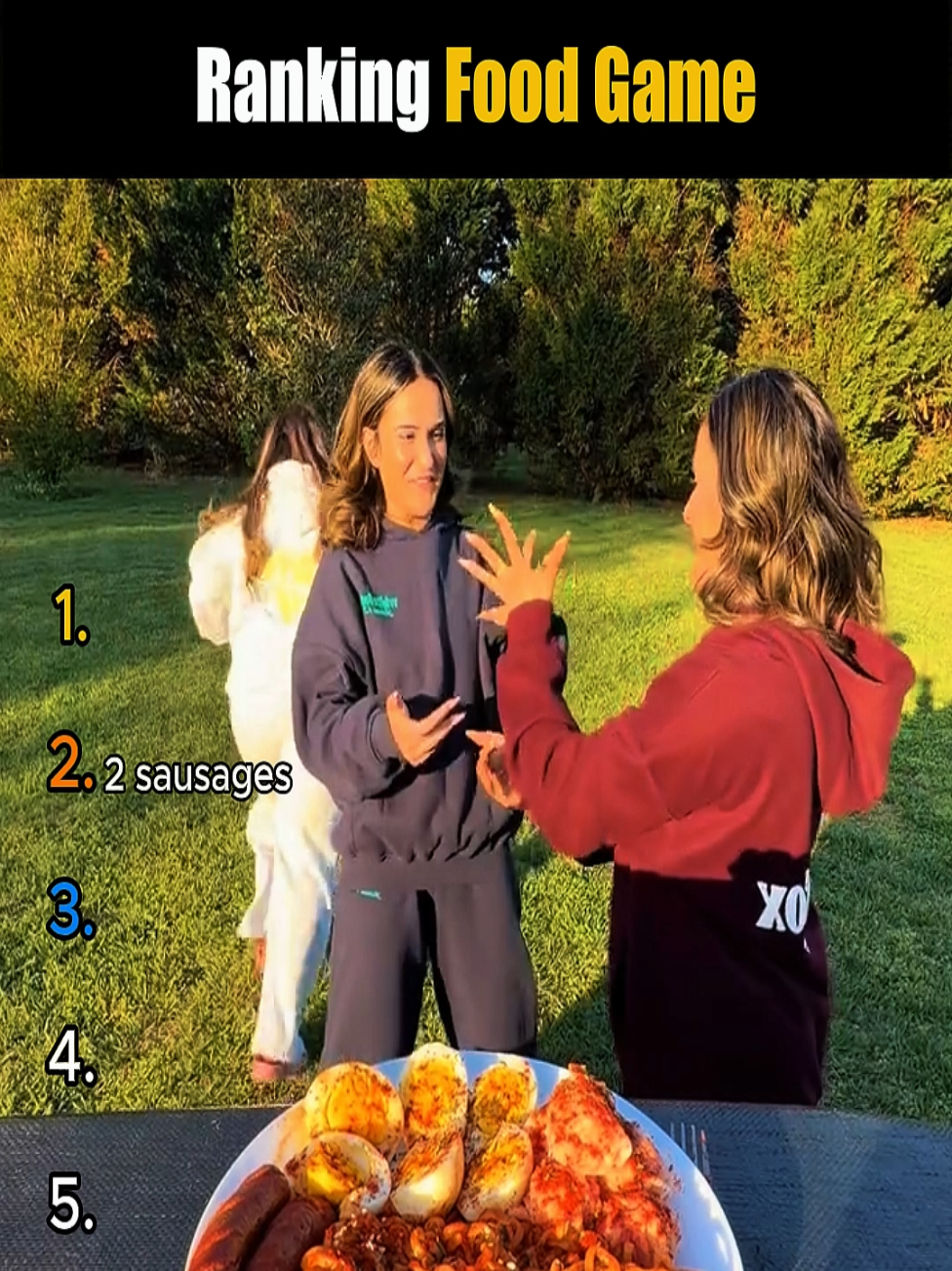 Ranking Food Game (part.3) #tiktok #fyp #food #game 