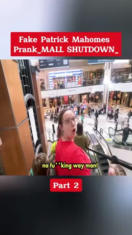 Fake Patrick Mahomes Prank *MALL SHUTDOWN*  #VicInTheGame #prank #reaction #publicprank  #fyp 