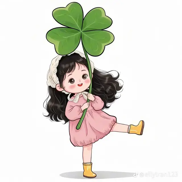 Cho bae nèo mê hình chibi cỏ 4 lá may mắn nè 🍀 #xuhuong #chibicute   #JustGoLIVE #PaidPartnership 
