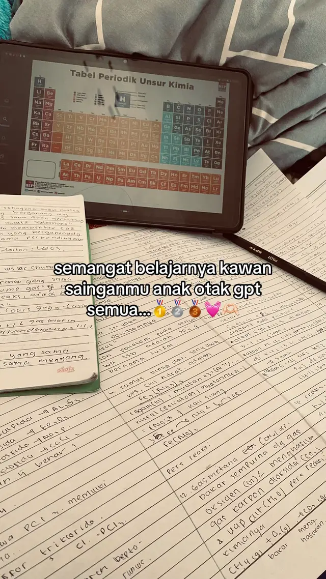 semangat ya pejuang pendidikan,kalian pasti bisa kok usaha ga bakal khianati hasilmu🫶🏻💓#uas #fyp #foryoupage #xyzabc #fk 