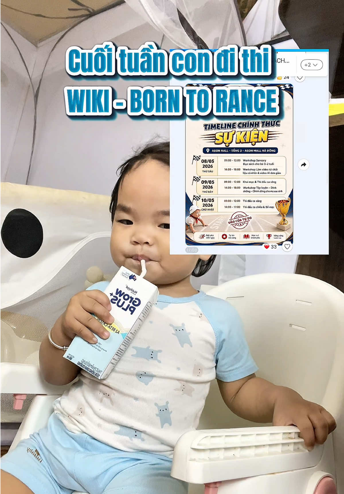 Con đi thì mẹ chuẩn bị những gì??? #MomchelinA2Club #GrowPLUSA2 #SuaA2 #sponsoredbynutifood