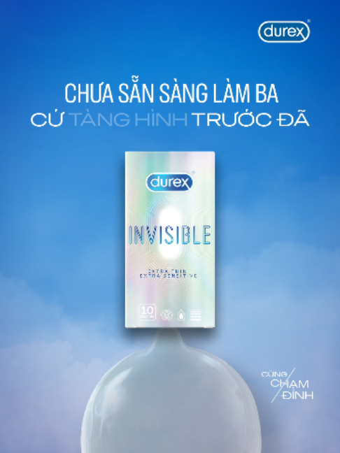 Nhớ thủ sẵn Durex để không có lời chúc mừng bất ngờ nào vào Ngày Của Ba nha mấy fen! #DurexVietnam #CùngChạmĐỉnh #DurexInvisible #FathersDay