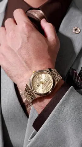 Do NOT wear this watch 😳 Luxury steel band + quartz movement? YES. Perfect birthday gift alert 🎁 #MensWatch #LuxuryGifts #TikTokMadeMeBuyIt #FYP