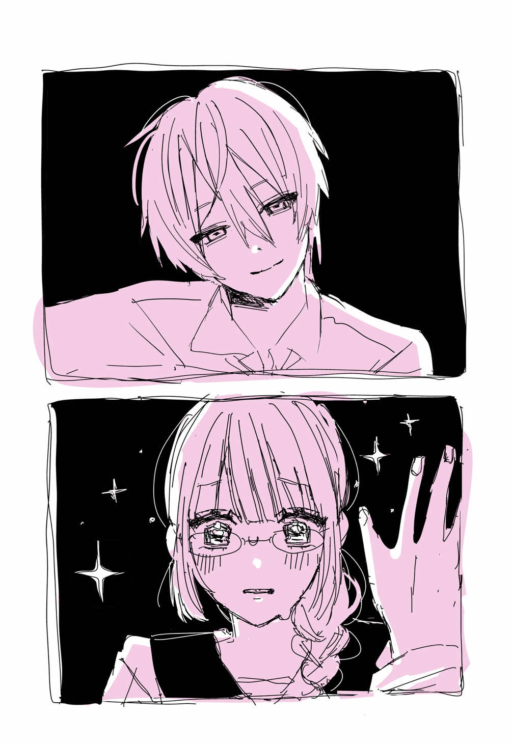 バカだねあたし . . #創作漫画 #イラスト #片思い 