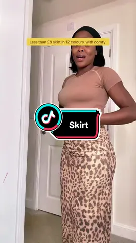 Summer skirt #skirt #womenskirt #leopardprintskirt #tiktokmademebuylt #dealdrops 