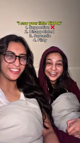“I saw your little TikTok” challenge with @SHIV 