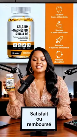 complexe de calcium magnésium zinc et vitamine D3  Très très efficace  Passer votre commande en cliquant sur le bouton '' acheter ''