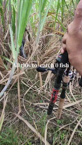 The things we go through to catch no fish😂  #fishtok #viral #fishing #funny #fish 