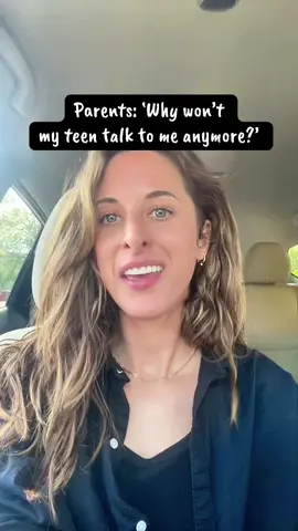 If your teen rarely opens up, ask yourself: What happens when they do? The goal isn’t to agree with every feeling. The goal is to create a relationship where feelings are safe to share. #ParentingTeens #TeenTherapy #ChildTherapist #MentalHealth #ParentingTips