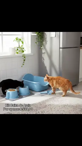 🛍️ Kit Caixa Areia Gatos Pet Grandes Banheiro Sanitario Bandeja Furba Durapets Toalete ~De R$ 78,00~ 💥 *Por R$ 39,90* 🛒 Link aqui e nos comentários 👉 https://s.shopee.com.br/3VhfPrwVYv ⚠️ *Promoção sujeita à alteração de preço e estoque do site* #caixadeareia #gatos #shopee  #utilidades #fyp 