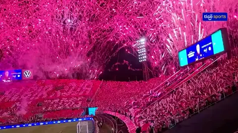 😳 ¡A LO QUITEÑO! 🏟️ 🤩 Así fue el recibimiento en el estadio Defensores del Chaco en el partido que despide a la selección de Paraguay previo al Mundial. 🌎🏆