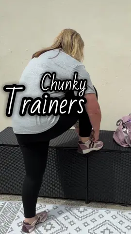 Comfort and style! Love these #fashion #sport #trainer #summersale #chunky