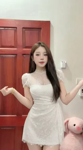 Váy phối tà xinh ạ #xinhdepmoingay #xinhdep #outfitxinh #xuhuong 