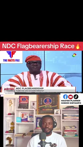 NDC Flagbeerership Race;  Hon. Dafeamekpor ve Egyapa Mercer on Tv3 Key Points. #FactsFile  #Bawumia2028 #viralvideochallenge #fyp #fypシ゚ 