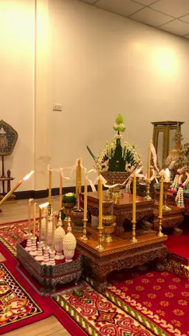 ถวายเครื่องสักการะ ณ เทวาลัยเกษตรพิมาน หอครูเทวาประสิทธิ์