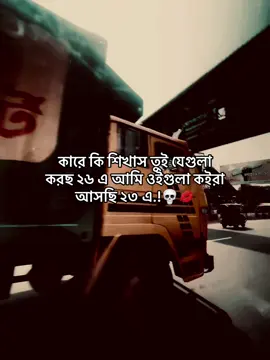 কারে কি শিখাস তুই যেগুলা করছ ২৬ এ আমি ওইগুলা কইরা আসছি ২৩ এ.!💀💋 #CapCut  @TikTok Bangladesh 