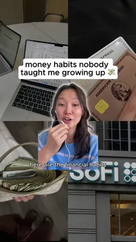 money habits you NEED to know 💸 and the ones I wish I knew growing up or at least in my early 20s 😭  #moneymindset #moneyhabits #moneytok #PersonalFinance #moneytips 
