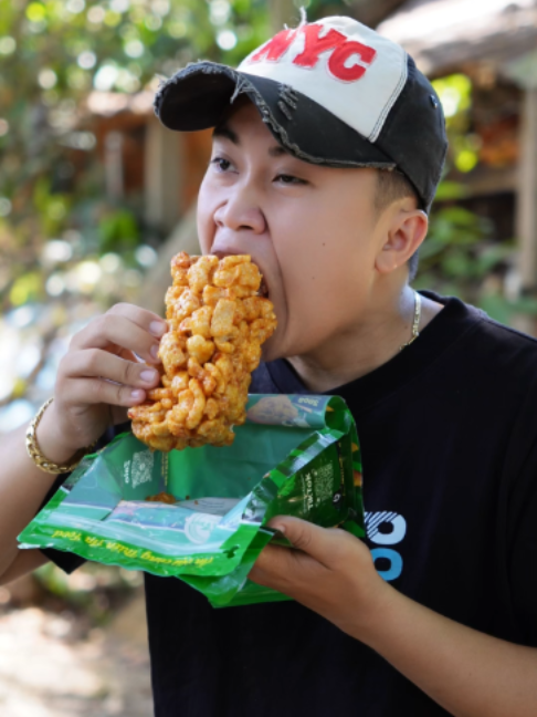 Hú hồn chim én với món da heo mắm tỏi ớt #reviewcamlanh