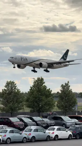 ✈️💔🥹🇬🇧🇸🇦🇦🇪@Pakistan International Airline at Heathrow #sad #viral #foryou #planspotting #aviation 
