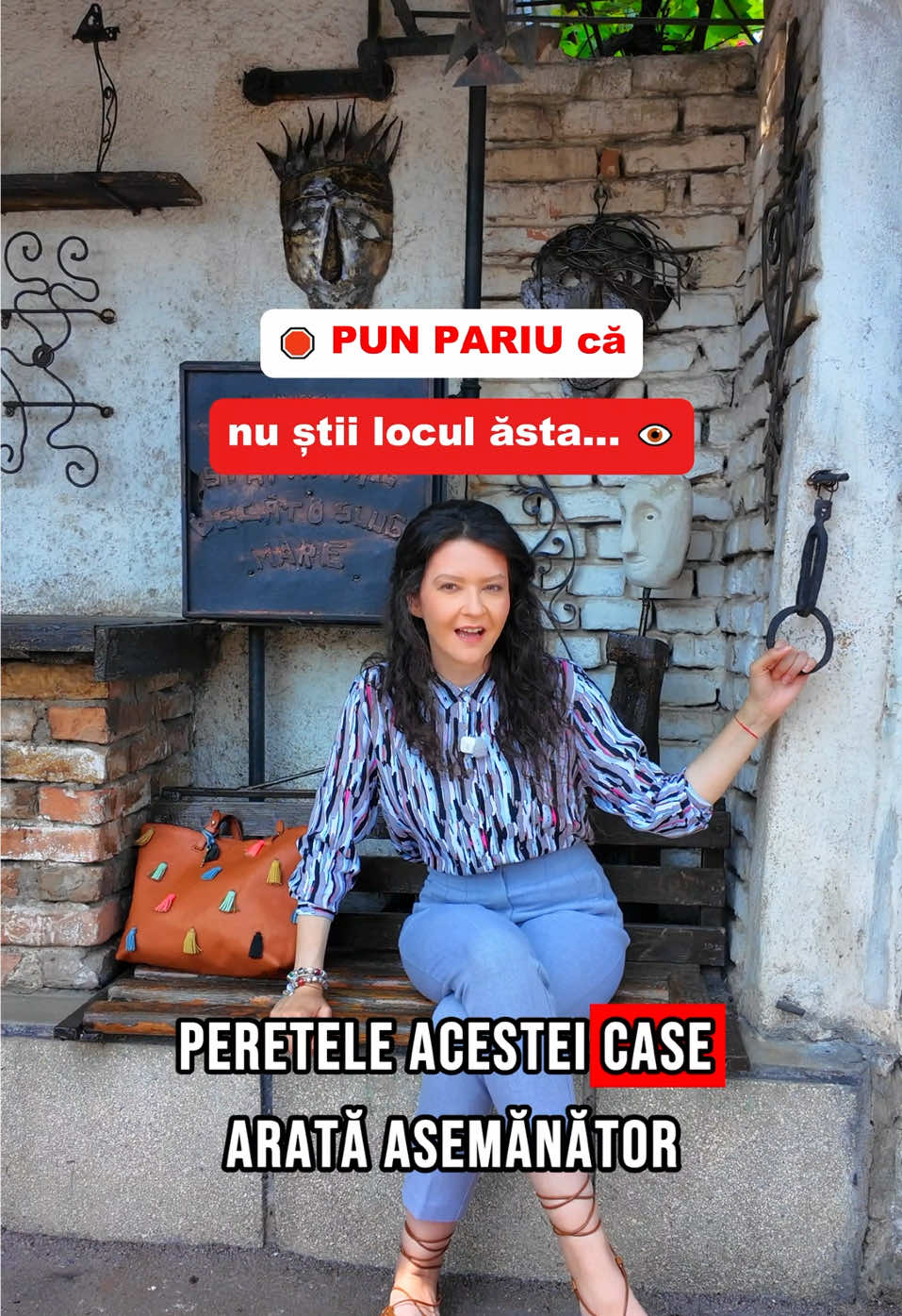 Nu vezi în fiecare zi un astfel de perete. 👀 M-a făcut să mă opresc și să-l privesc câteva minute. Merită văzut până la final! #Romania #LocuriInteresante #Curiozitati #FYPRomania #Descoperiri