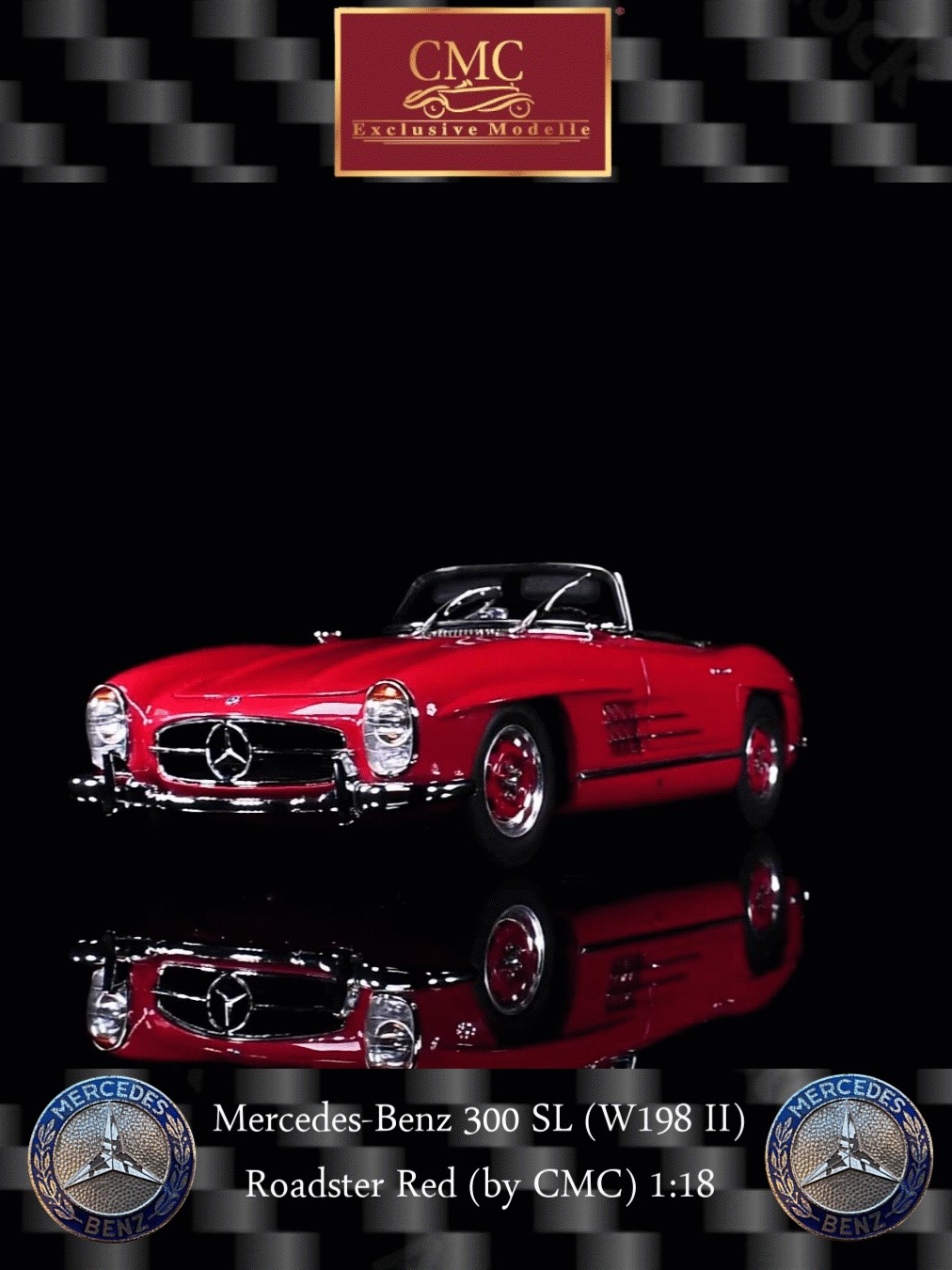 Mercedes Benz 300 SL (W198) CMC 1:18 scale  #mercedes #diecastcars #modelcar #hobby #foryou