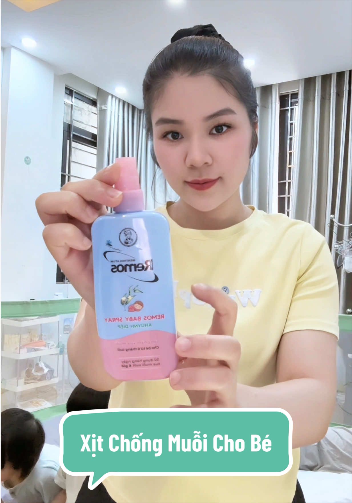 Xịt chống muỗi đốt cho bé nhỏ từ 6 tháng tuổi, bà bầu và người lớn. Hương khuynh diệp, an toàn hiệu quả xua muỗi đến 6 giờ #remos #xitmuoi #xitduoimuoi #chongmuoi #xitphongduoimuoi 