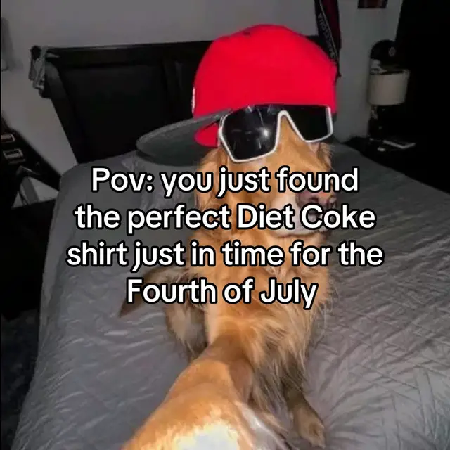 #dietcoke #4thofjuly #dog #shirt #dealsforyoudays 