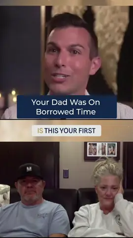 A powerful message from beyond. Your dad's final words: 'I was on borrowed time.' A gift of extra moments, a sign he's still with you. #Spiritual #MessagesFromHeaven #GriefSupport #AngelMessages #HealingJourney