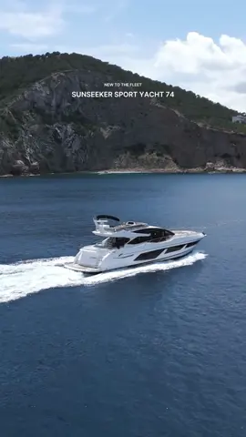 Sunseeker Sport Yacht 74 available for charter in Ibiza This 23-meter yacht accommodates up to 12 guests, offering a perfect mix of performance, comfort and modern design for your day at sea She features a spacious layout with 1 master cabin and 2 twin cabins, making her ideal for both day charters and longer stays Charter rates start from 7,250€ per day plus fuel For availability and bookings, message us on WhatsApp