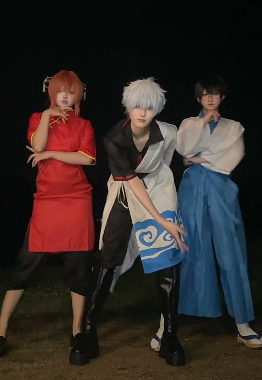 万事屋、参る!! 👓@みわく  🌂@きノォ ! ¿¿  #銀魂コスプレ #gintamacosplay #万事屋コスプレ #cosplay 