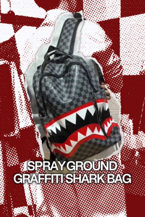 Solid ng backback na ‘to ngayong may pasok na ulit! 🦈🔥 #spraygroundbackpack #bag #backpack #sharkbag #spraygroundbag 