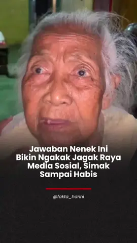 Sehat-sehat ya nek