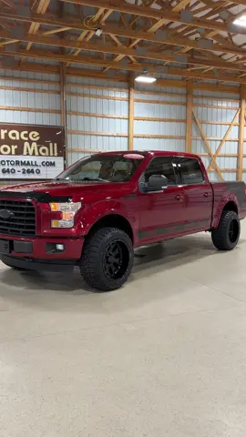 Price is $32,998. Financing Available & Trades Accepted. #gracemotormall  #ford #f150 #liftedf150 #liftedford 