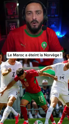 Le Maroc éteint la Norvège ! #maroc #footballtiktok  #FIFAWorldCup  #pourtoi #fyp 