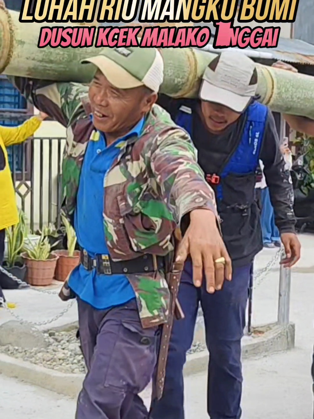 Meembawa TIANG KARMANTANG, Luhah RIO MANGKU BUMI, Dusun Kcek Malako Tinggai, Persiapan Kenduri Sko 4-5 Juli 2026 #riomangkubumi #kendurisko2026 #karmantang