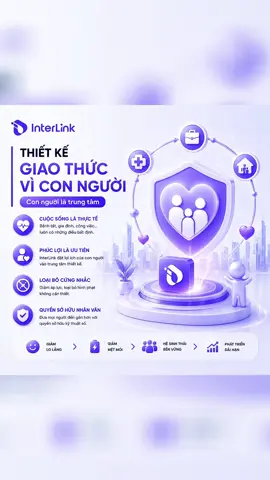 📈 Thiết kế giao thức vì con người Một hệ thống phạt quá nặng khi người dùng bỏ lỡ phiên không phản ánh đúng thực tế cuộc sống.  ▪︎ Bệnh tật, gia đình hay công việc là những yếu tố bất định mà ai cũng phải đối mặt. InterLink lựa chọn đặt phúc lợi của con người vào trung tâm của thiết kế.  ▪︎ Việc loại bỏ sự cứng nhắc không đáng có giúp giảm bớt lo lắng, mệt mỏi, đưa mọi người vào quyền sở hữu kỹ thuật số nhân văn. #InterLink #ITLG #ITL