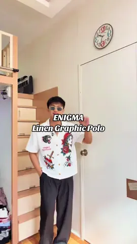 ang mura sheeeet!! linen pa to!! #linenpolo #linenshirt #graphicpolo #graphicshirts #poloformen 