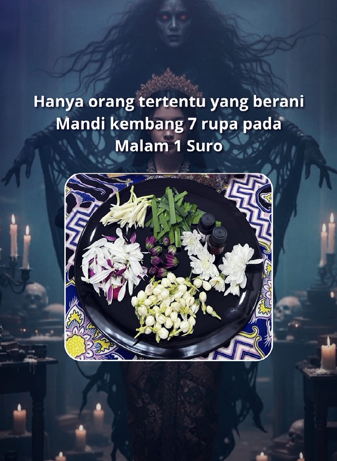 Banyak yang mengira tradisi mandi kembang itu mistis dan cuma dilakukan saat Malam 1 Suro. Padahal, aslinya ini adalah ritual kecantikan leluhur untuk membersihkan dan melembabkankulit, juga memancarkan aura positif perempuan! ✨ ​Rahasia keanggunan itu yang kini dihidupkan kembali oleh @Dara Sarasvati  dengan Sabun Kembang 7 Rupa.  #kembang7rupa #7kembangadat #mandikembang #sabunviral #adatjawa 